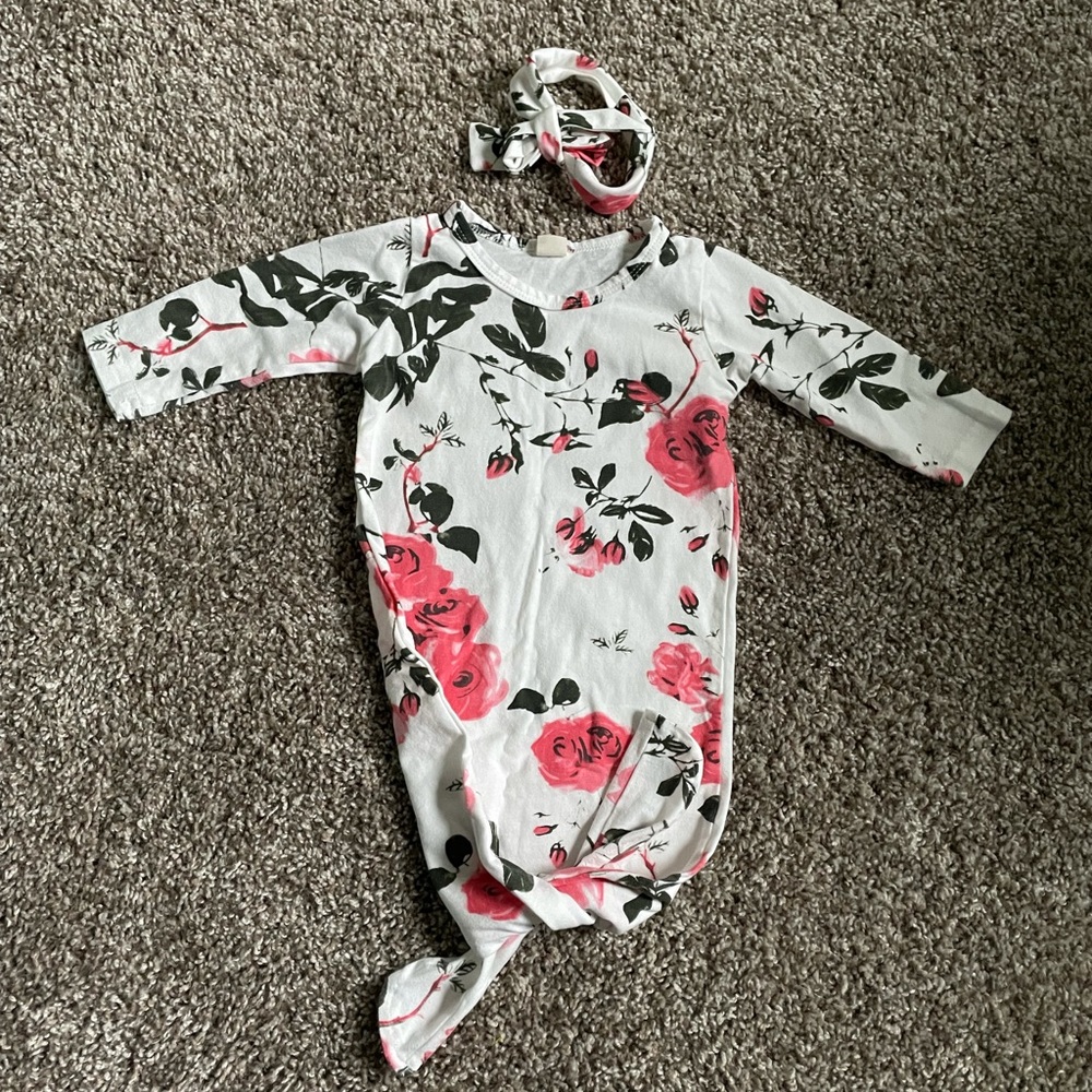 Birth Announcement Gown